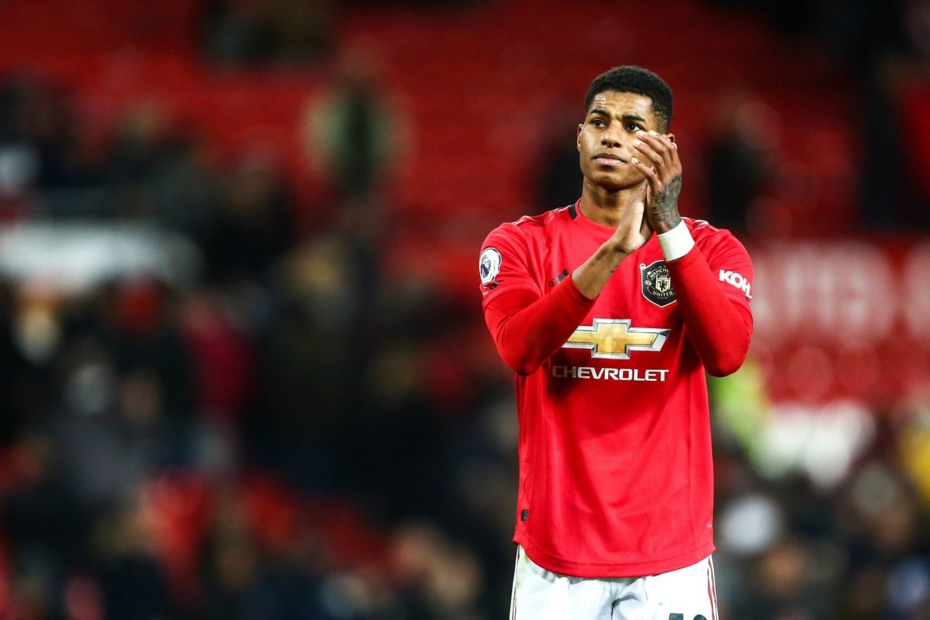 Marcus Rashford marque encore un but pour les enfants