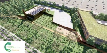 Le Village des médias alimenté par un réseau de chaleur