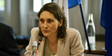 Amélie Oudéa-Castéra évoque le décalage des compétitions à cause des JO