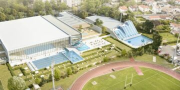 A Mérignac, l’ouverture du centre aquatique bloquée par ses toboggans extérieurs