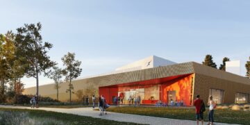 La piscine de Colombes transformée pour les Jeux