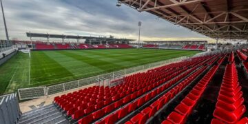 Nîmes Olympique s&rsquo;installe dans son stade provisoire