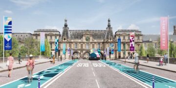 60 kilomètres de pistes cyclables pour relier les sites olympiques