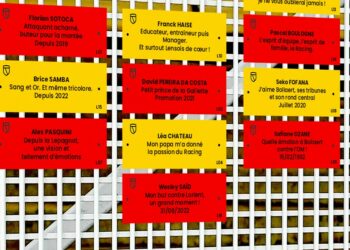 Le RC Lens lance l’opération « Aux noms de Bollaert »