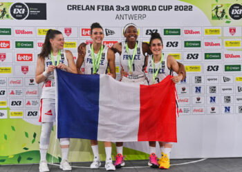 Les joueuses concentrées à 100% sur le 3×3 en vue des JO de Paris