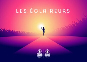 La flamme olympique sur terre et sur mer