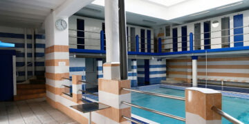 La piscine Oberkampf inscrite au titre des Monuments historiques