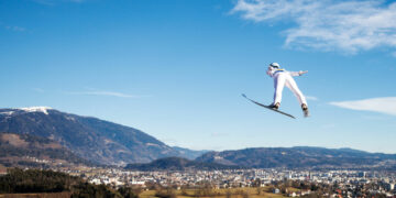 Du saut à ski sans la neige ?