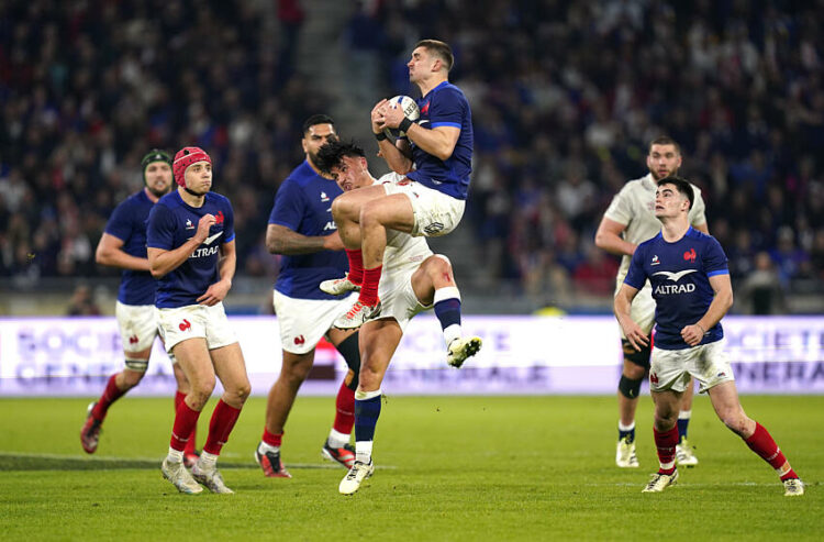 Carton de France 2 avec France-Angleterre