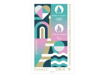 Le timbre officiel de Paris 2024 imprimé à 800.000 exemplaires