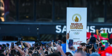 610.000 spectateurs depuis le début du relais de la flamme olympique