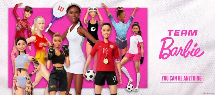 Mattel lance de nouvelles Barbies à l’effigie de championnes