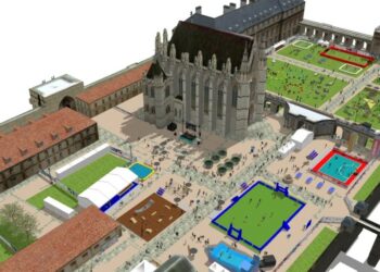 Le château de Vincennes transformé en fan zone à l’occasion des Jeux Olympiques de Paris 2024