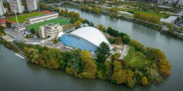 La Grande Nef Lucien Belloni de l’Île-des-Vannes réhabilitée à l’occasion des Jeux de Paris 2024