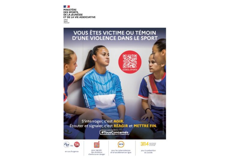 Affichage obligatoire sur la cellule Signal‑Sports dans les EAPS