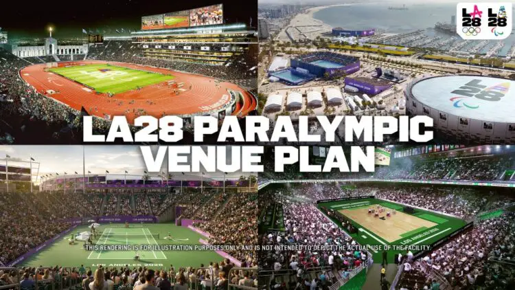 Los Angeles 2028 dévoile sa carte pour les Jeux paralympiques
