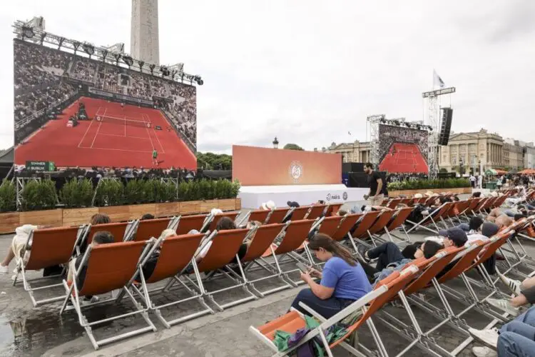 Roland-Garros s’installe place de la Concorde