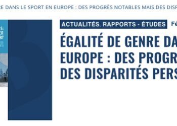 L’égalité de genre dans le sport est loin de la parité à l’échelle européenne