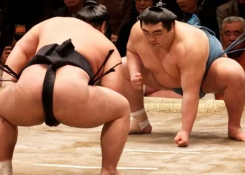 Un tournoi de sumo à Paris en 2026